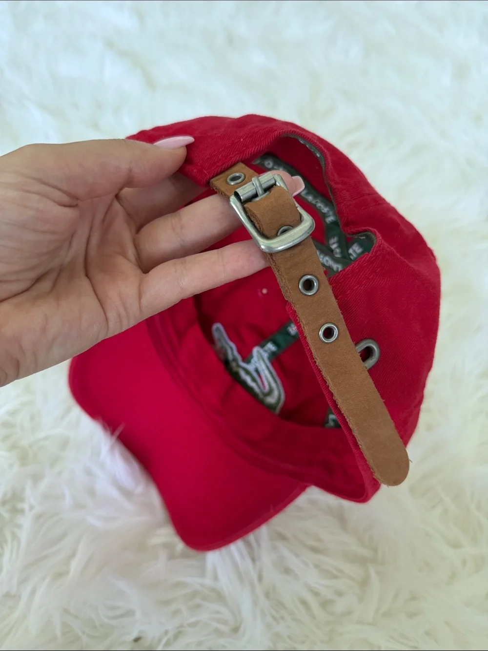 Lacoste Red Hat